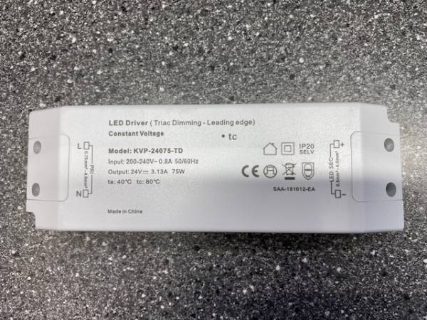 Led Treiber 24Volt 75Watt,Dimmbar, 3553